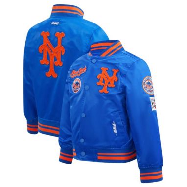 sorry, Pro Standard Toddler New York Mets Royal Classic Satin Jacket is currently out of stock
