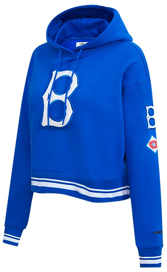 Pro Standard Women's Brooklyn Dodgers Retro Cropped Hoodie product image