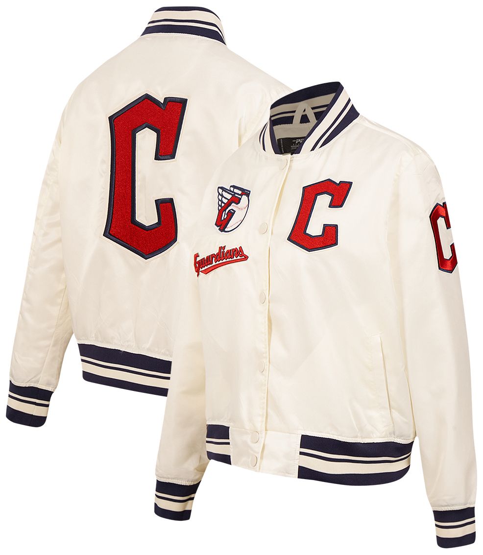 Pro Standard Women's Cleveland Guardians Retro Satin Jacket product image