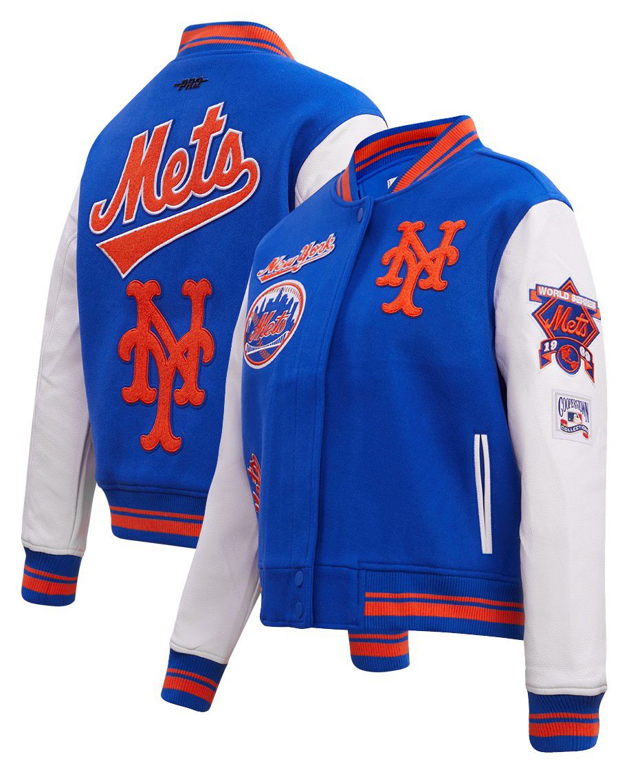 Pro Standard Women's New York Mets Retro Varsity Jacket product image