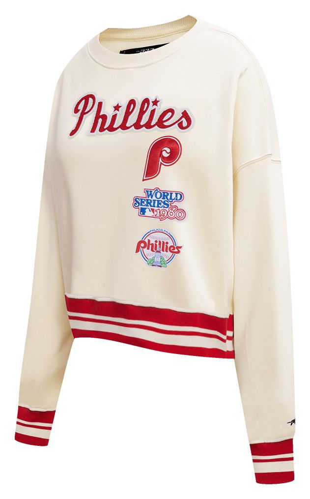 Pro Standard Women's Philadelphia Phillies Retro Fleece Crew Neck Sweatshirt product image