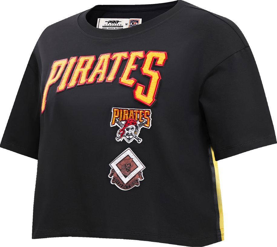 Pro Standard Women's Pittsburgh Pirates Black Boxy T-Shirt product image
