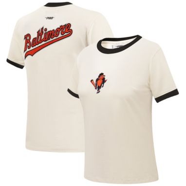 sorry, Pro Standard Women's Baltimore Orioles Cream Slim T-Shirt is currently out of stock