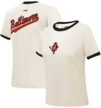 Pro Standard Women's Baltimore Orioles Cream Slim T-Shirt