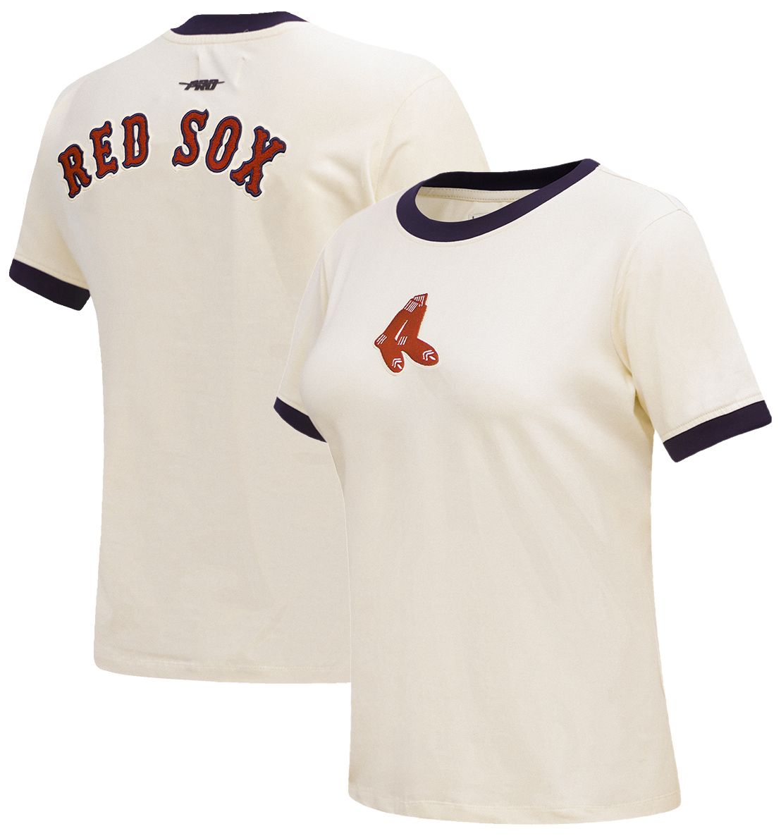 Pro Standard Women's Boston Red Sox Cream Slim T-Shirt product image
