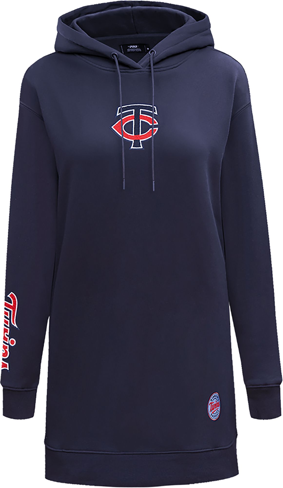 Pro Standard Women's Minnesota Twins Navy Hooded Dress product image