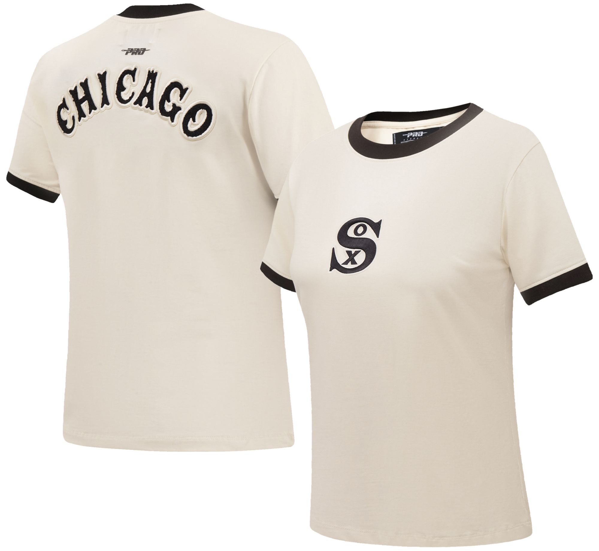 Pro Standard Women's Chicago White Sox Cream Slim T-Shirt product image