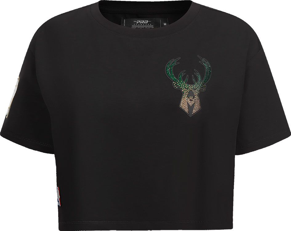 Pro Standard Women's Milwaukee Bucks Jewel Boxy T-Shirt product image