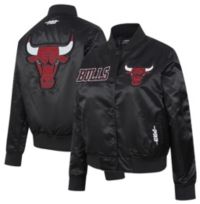 Pro Standard Women's Chicago Bulls Black Game Day Classics Satin Jacket