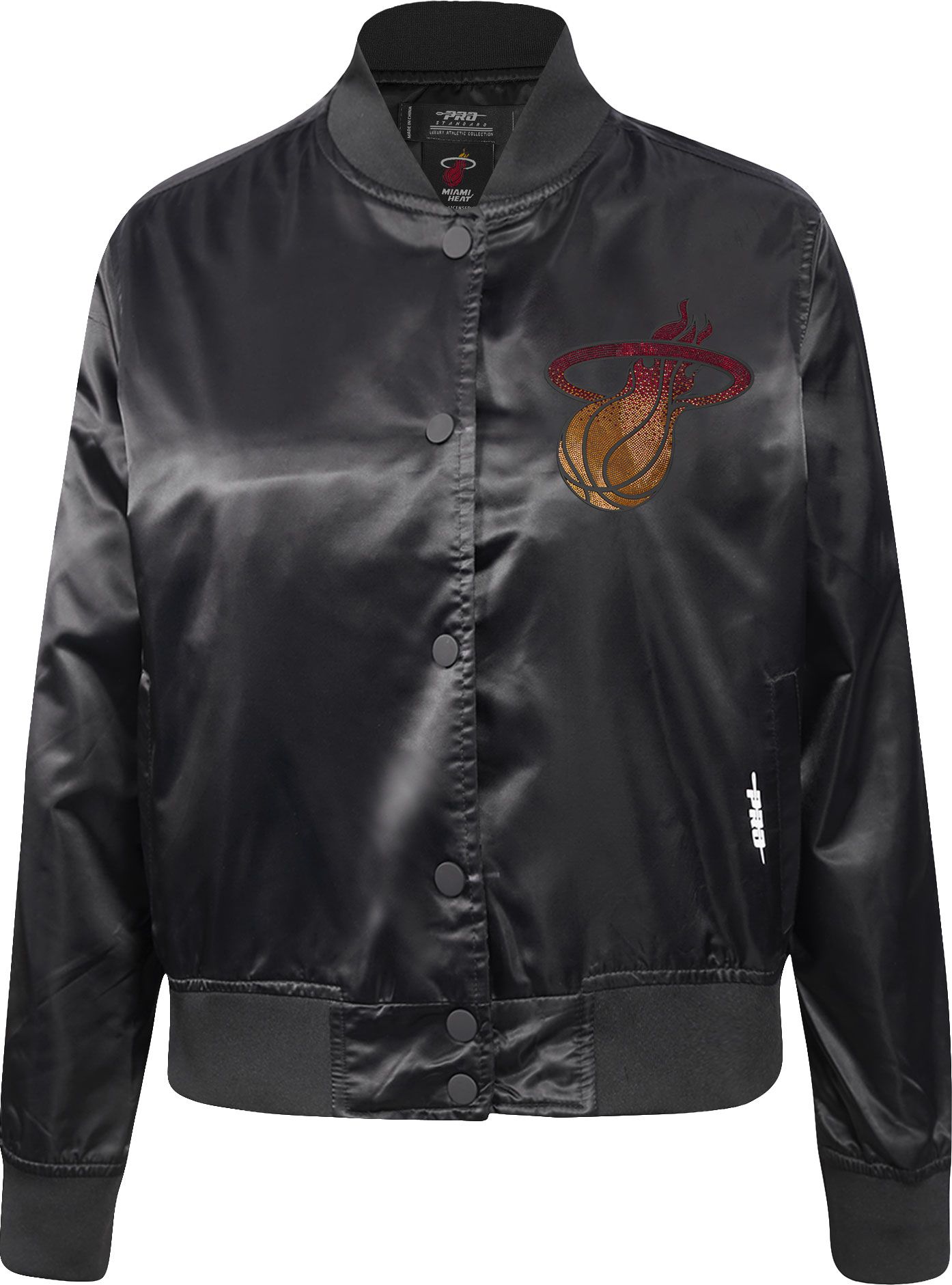 Pro Standard Women's Miami Heat Jewel Satin Jacket product image