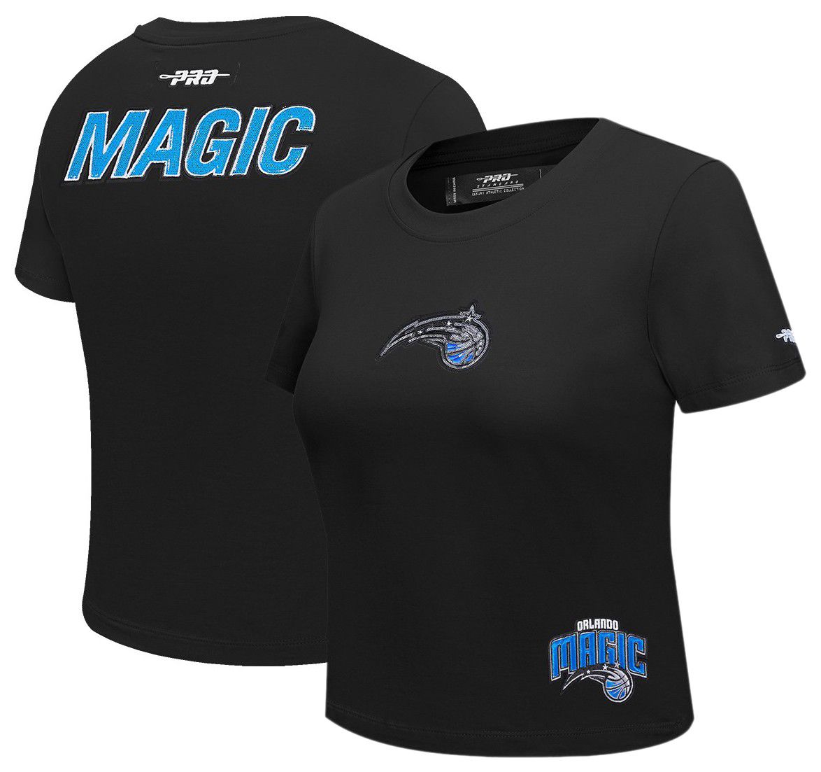 Pro Standard Women's Orlando Magic Black Game Day Classics Baby Doll T-Shirt product image