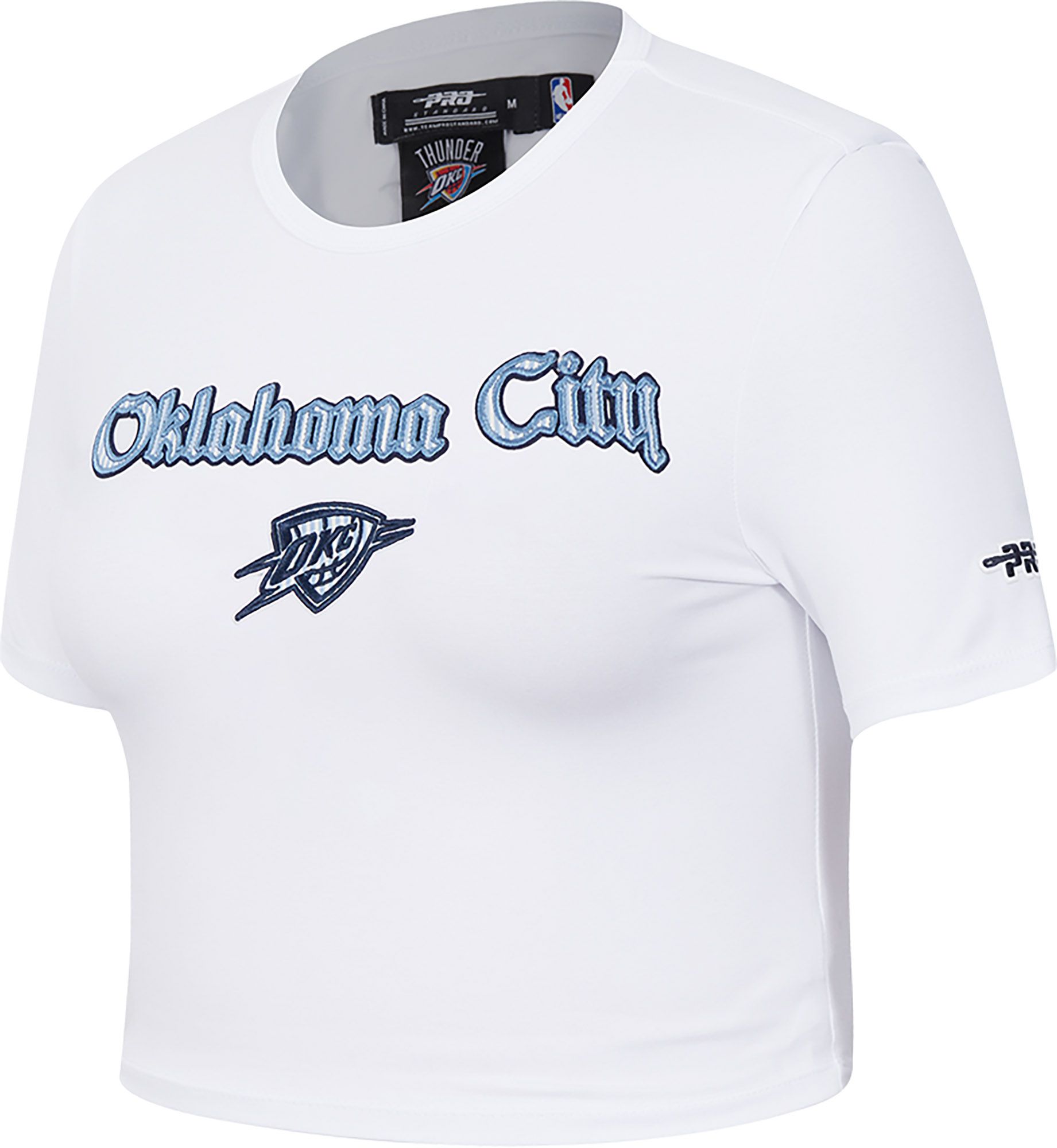 Pro Standard Women's Oklahoma City Thunder White Country Club T-Shirt product image