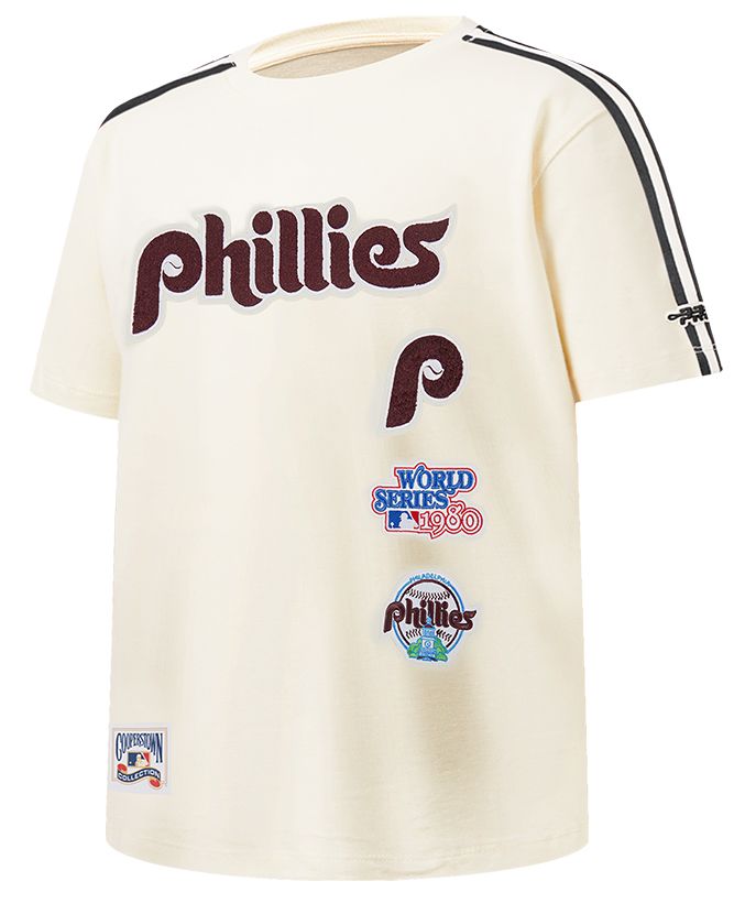 Pro Standard Youth Philadelphia Phillies Cream Classic Retro T-Shirt product image