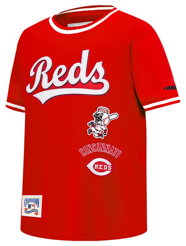 Pro Standard Youth Cincinnati Reds Red Classic Retro T-Shirt product image