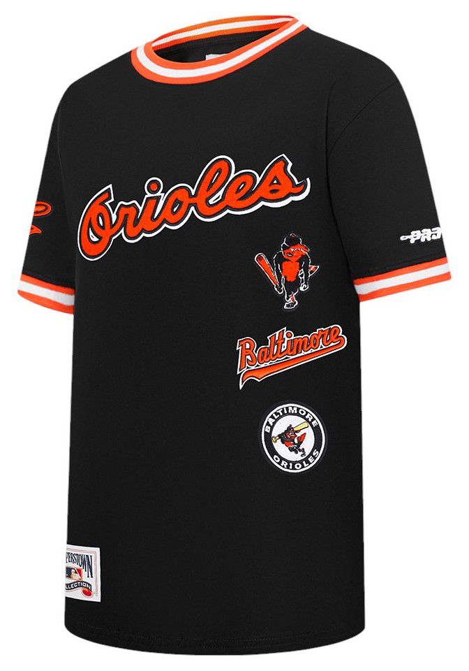 Pro Standard Youth Baltimore Orioles Black Classic Retro T-Shirt product image
