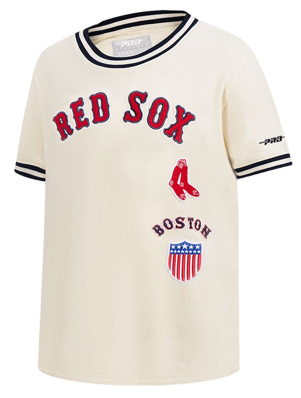 Pro Standard Youth Boston Red Sox Cream Classic Retro T-Shirt product image