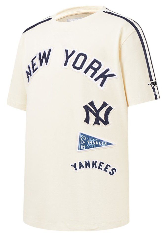 Pro Standard Youth New York Yankees Cream Classic Retro T-Shirt product image