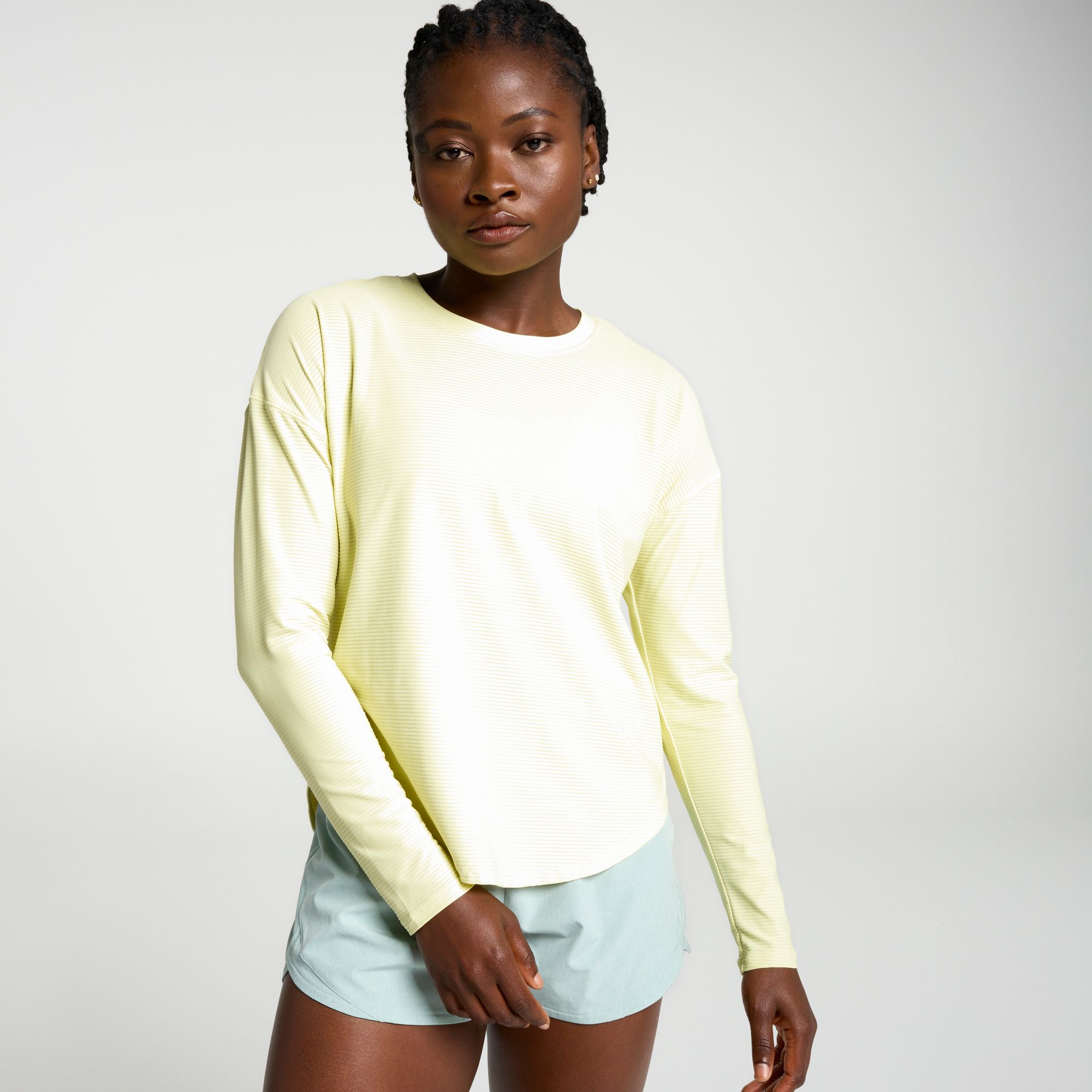 CALIA Women's Renew Drop Needle Long Sleeve Tee product image