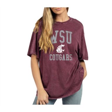 sorry, chicka-d Women's Washington State Cougars Merlot The Band T-Shirt is currently out of stock