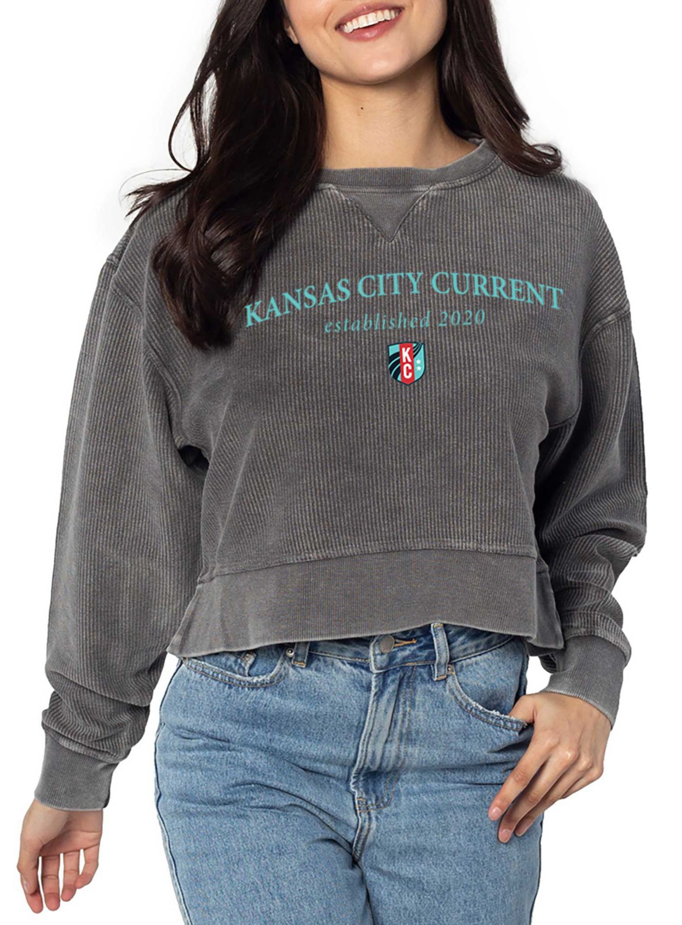 Corded crewneck sweatshirt hotsell