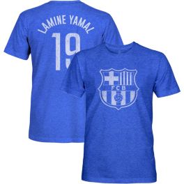 バルセロナ LAMINE YAMAL 19番 半袖 シャツ アマル バルセロナ LAMINE YAMAL 19番 半袖 シャツ アマル