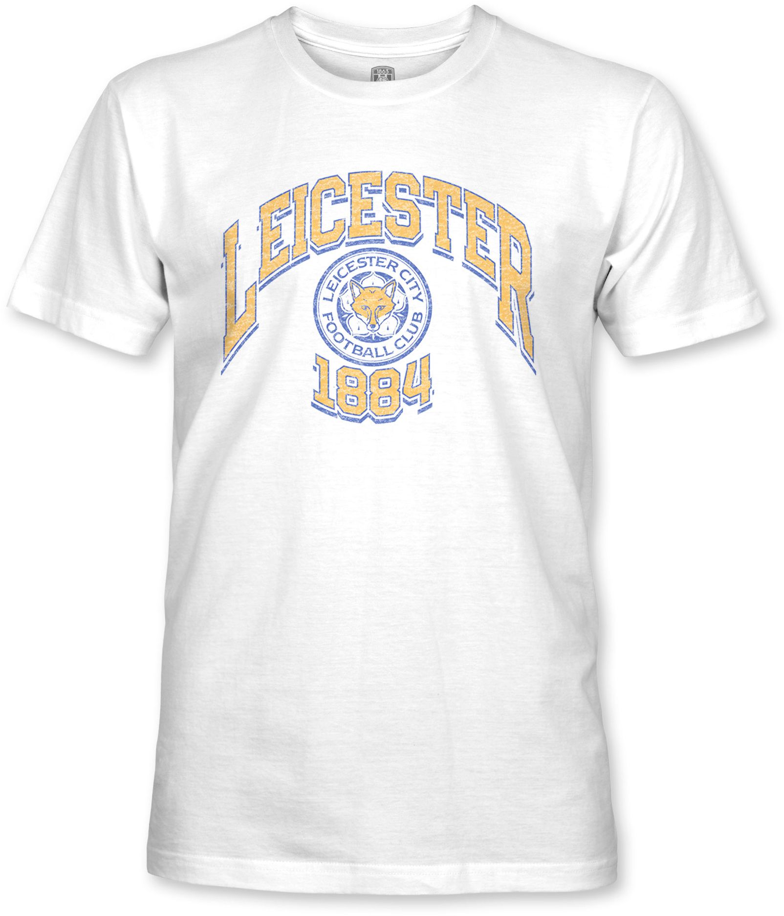 1863 FC Men's Leicester City 2024 White Logo T-Shirt product image