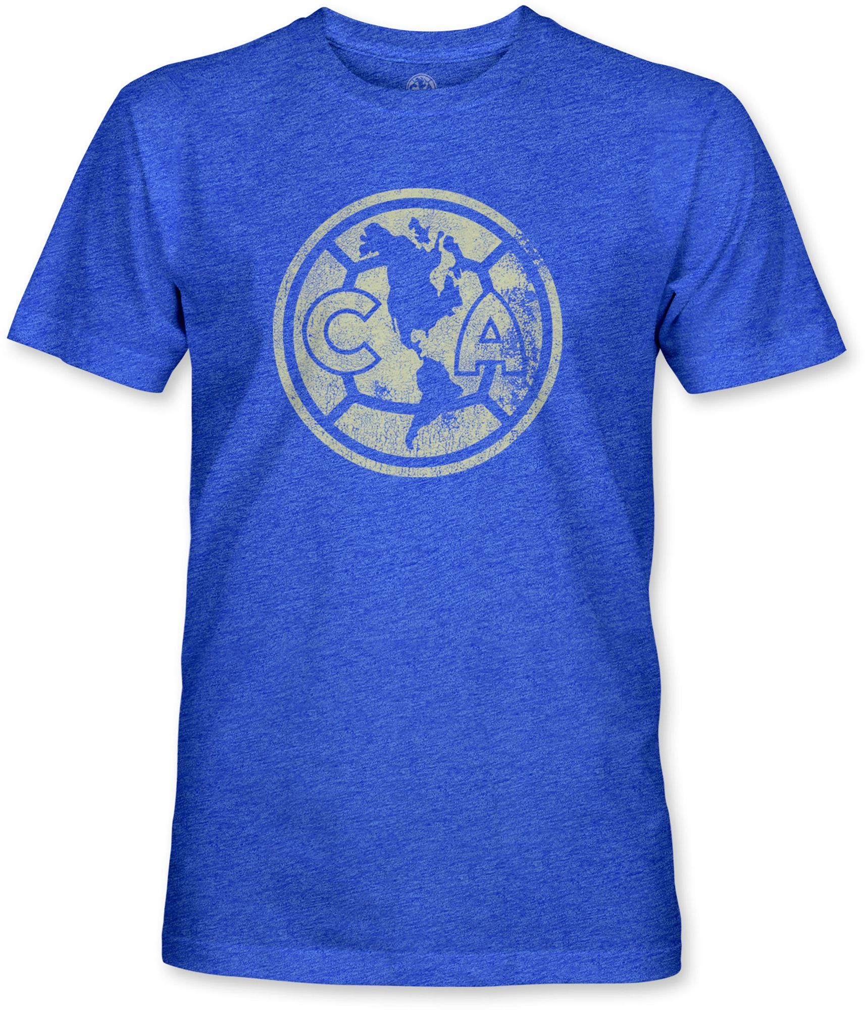 1863 FC Adult Club America Mono Blue Tri-Blend T-Shirt product image