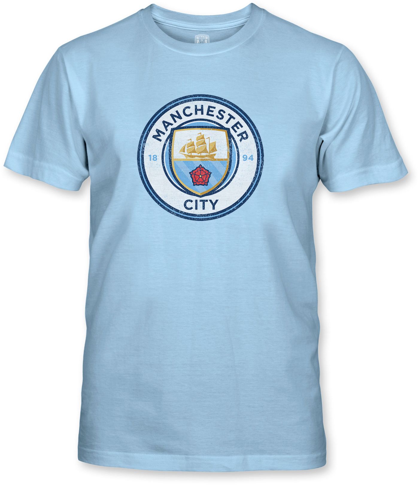 1863 FC Youth Manchester City 2024 Light Blue Logo T-Shirt product image