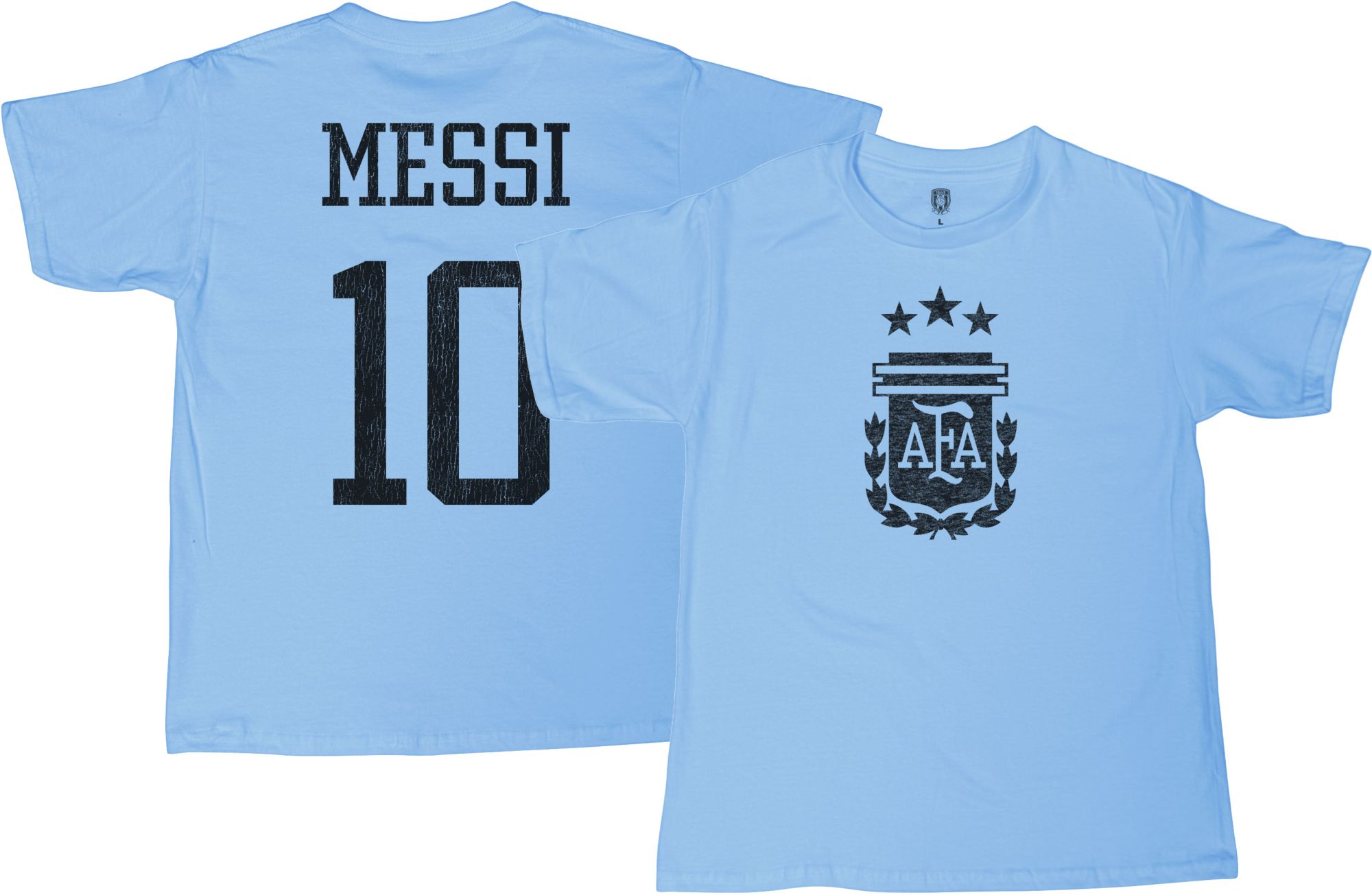 1863 FC Youth Argentina Lionel Messi #10 Light Blue T-Shirt product image