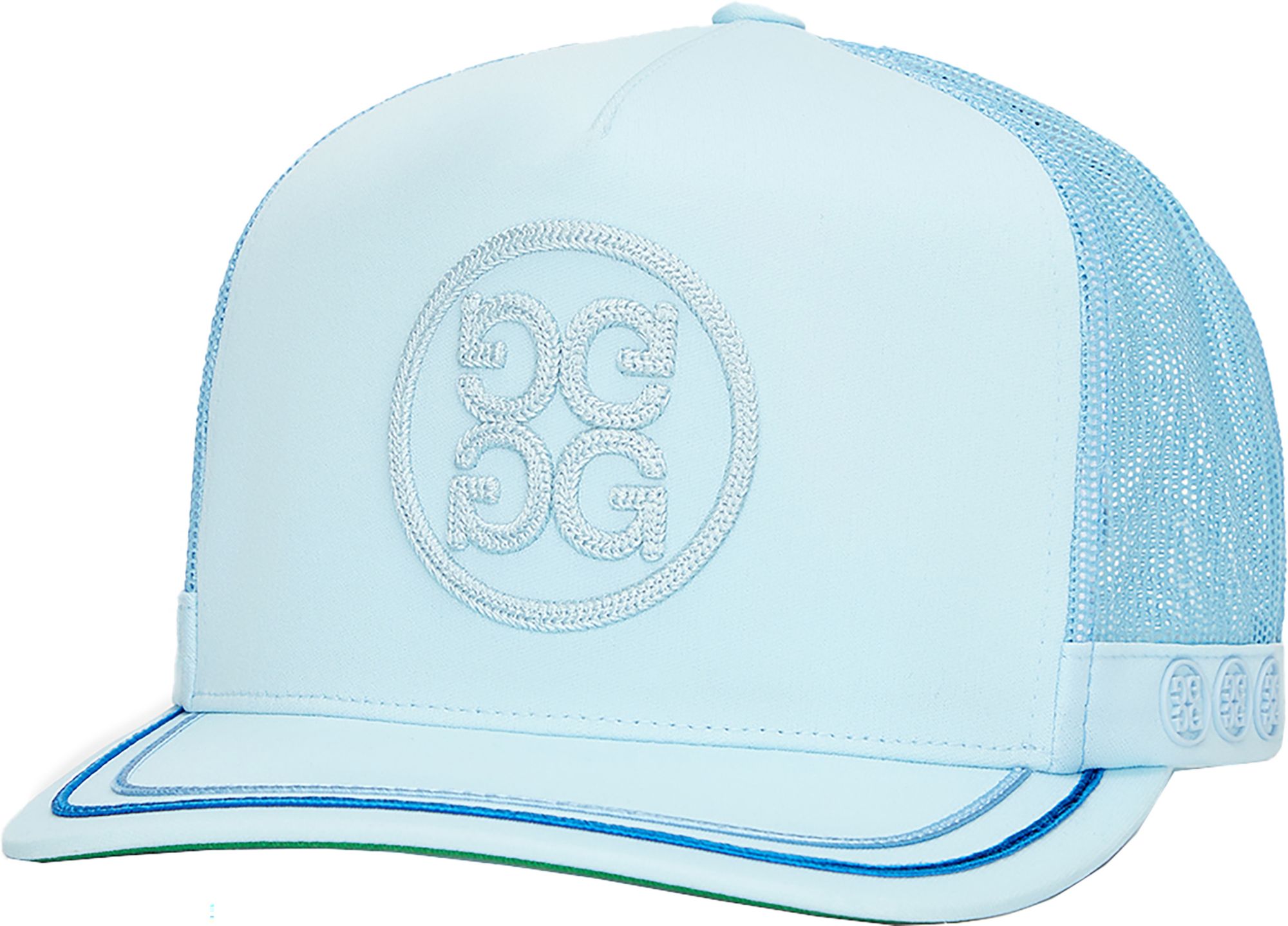 G/FORE Men's Soutache Knit Interlock Tall Trucker Golf Hat product image