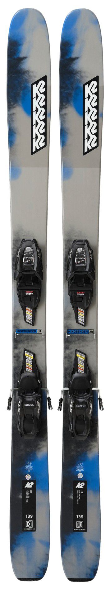 K2 Junior Mindbender Flat Skis 2024 product image