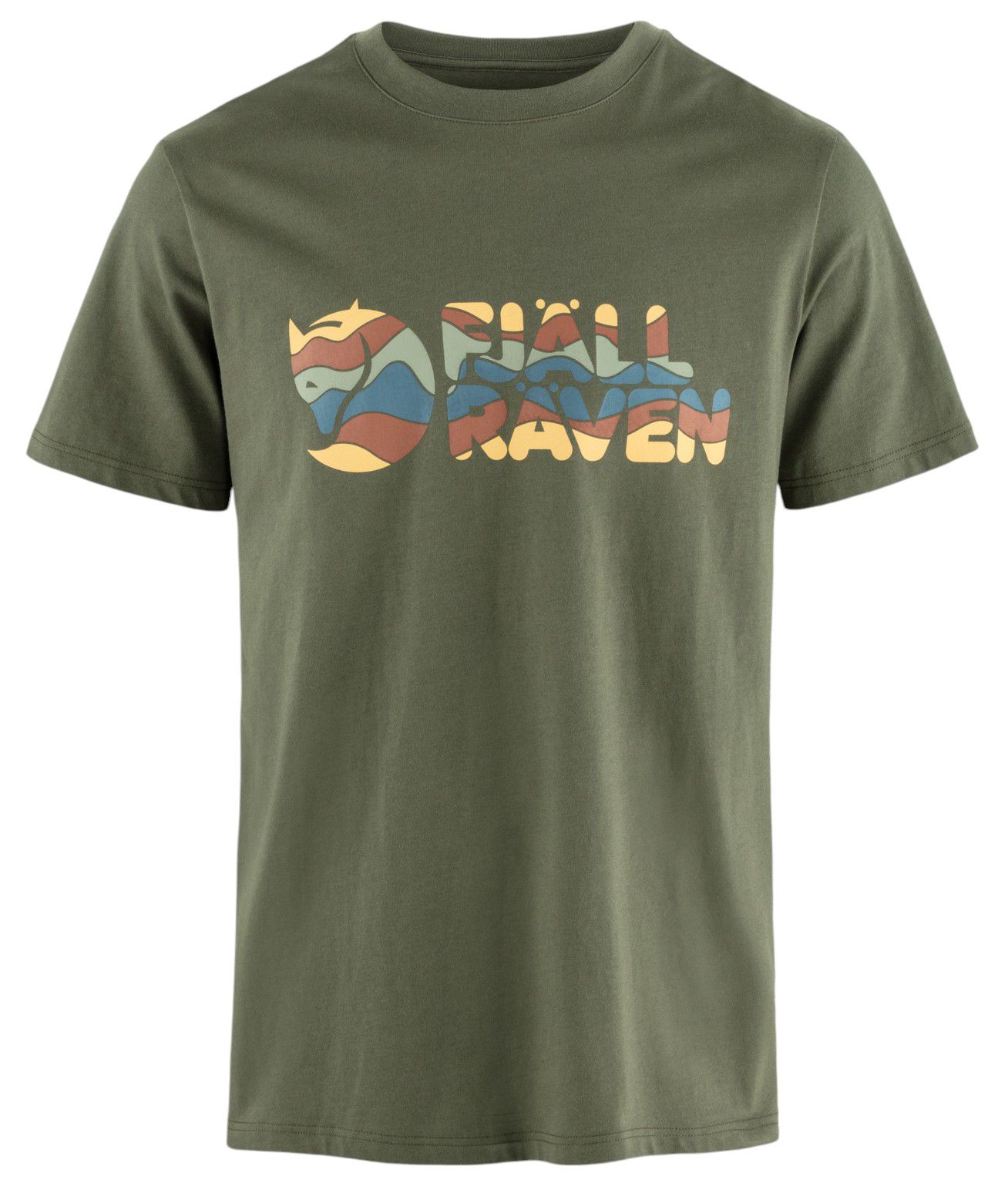 Fjallraven Men's Multicolor Logo Short Sleeve T-Shirt product image