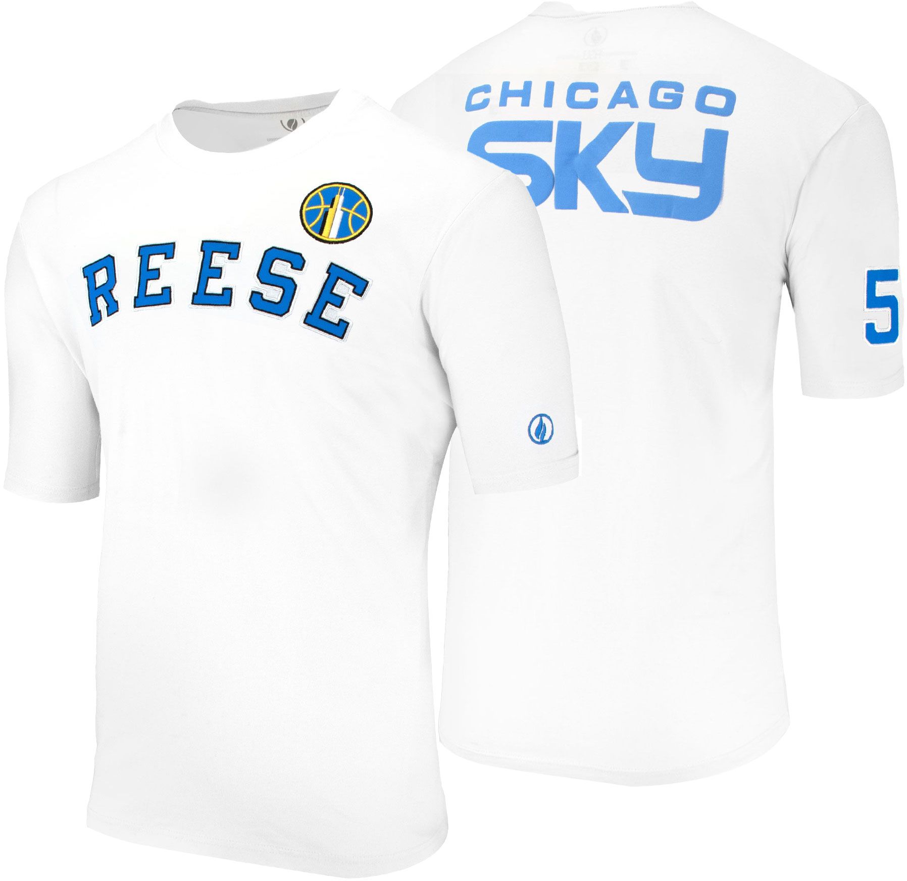 FISLL Adult Chicago Sky Angel Reese #5 White T-Shirt product image