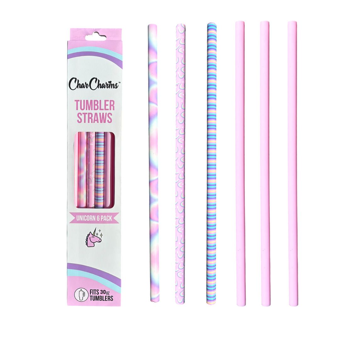 CharCharms 30 oz. Straw 6-Pack product image