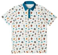 Breakfast Balls x Happy Gilmore Men's “Happy Things” All-Day Golf Polo