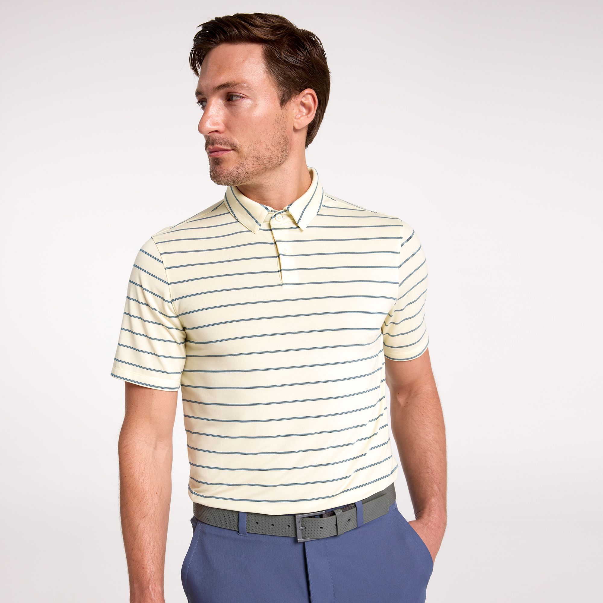 VRST Men's Golf Stripe Polo product image
