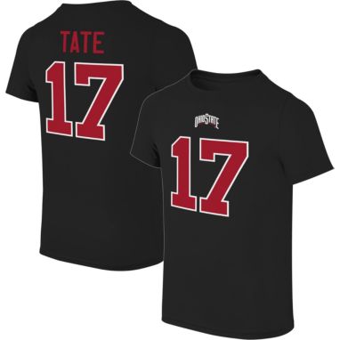 sorry, Retro Brand Men's Ohio State Buckeyes Carnell Tate #17 Black T-Shirt is currently out of stock