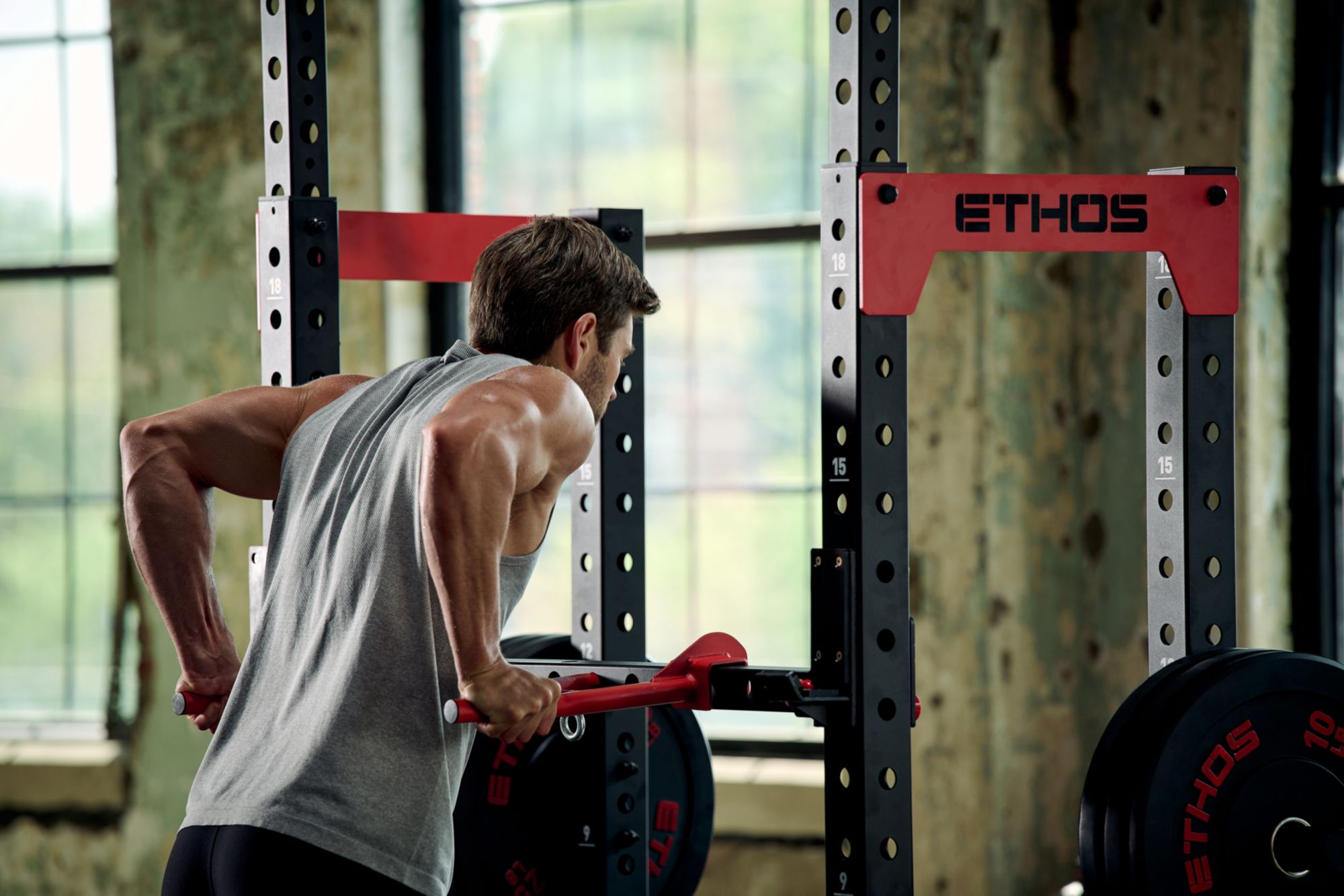 ETHOS Apex Functional Training Half Rack product image
