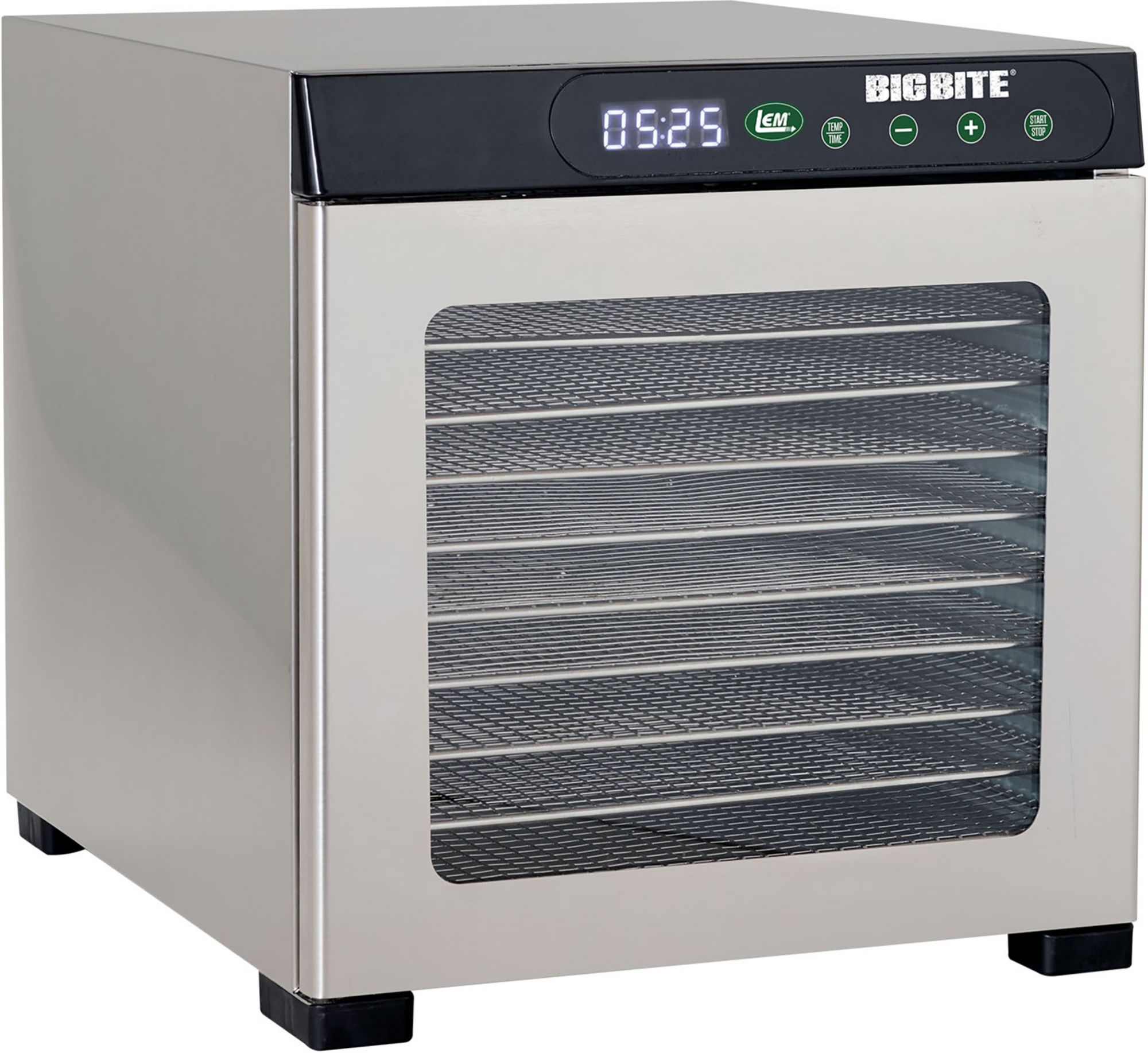 LEM BigBite 10-Tray Stainless Steel Dehydrator product image