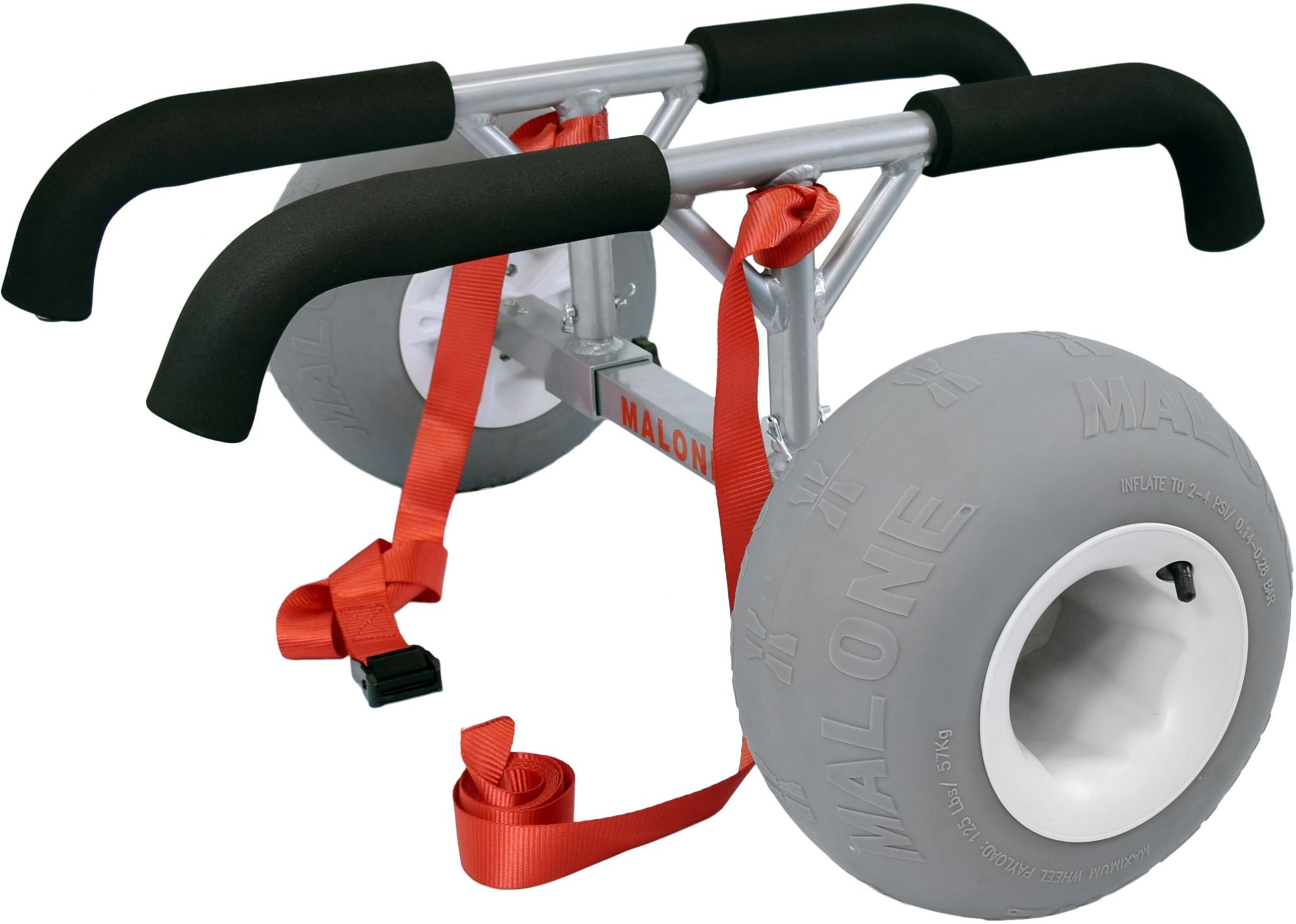 Malone Auto Racks TraverseHD-S Bunk Style Heavy Duty Canoe/Kayak Cart (with balloon beach tires) product image