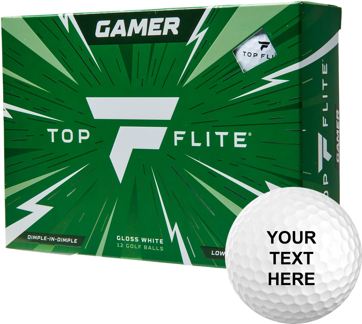 Top Flite Gamer shops Golf Bag and Golf Balls