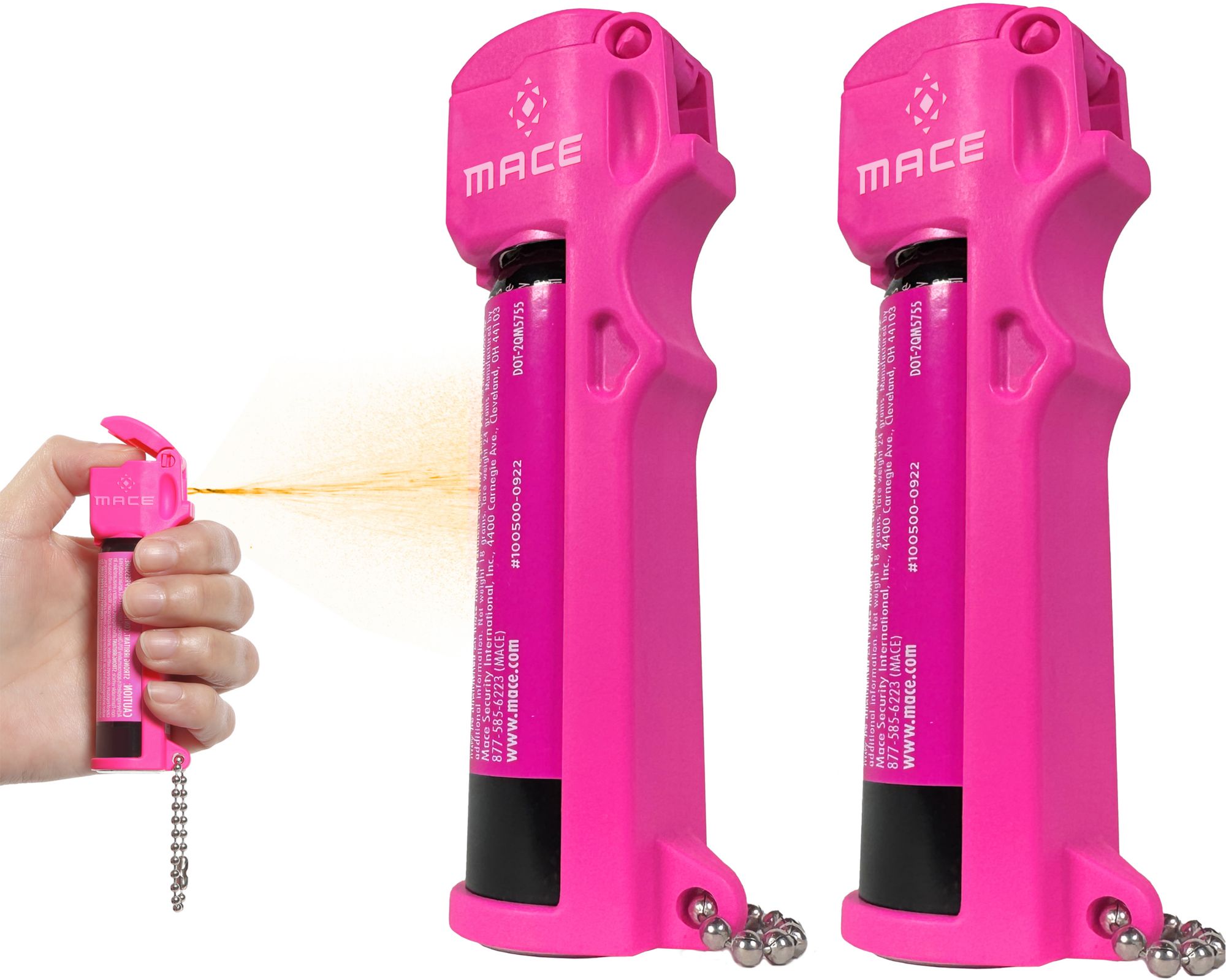 Mace Personal Model 0.63 oz Pepper Spray with Fast Flip Safety Cap - 2 Pack product image