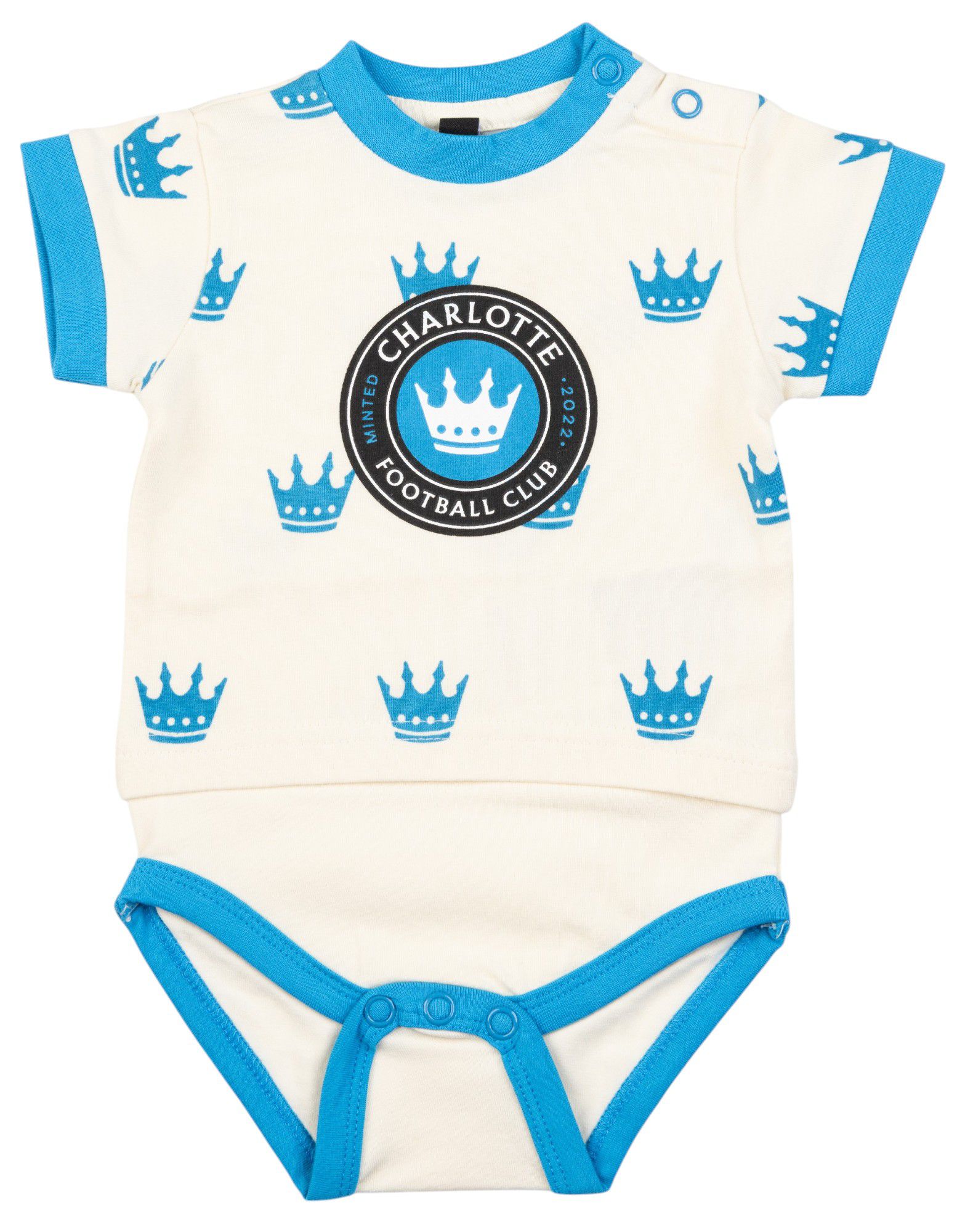 Sport Design Sweden Infant Charlotte FC White All Over Print Onesie product image