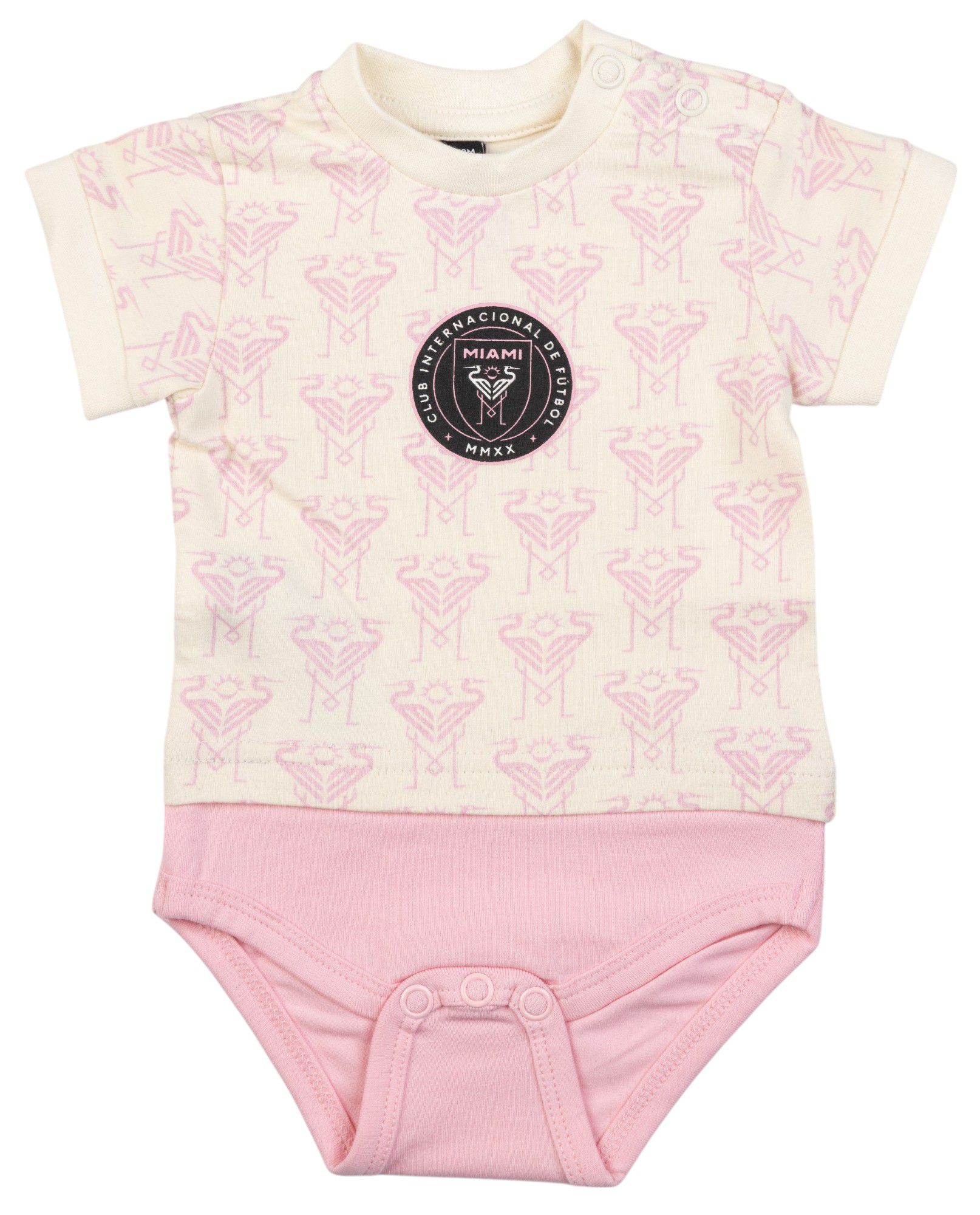 Sport Design Sweden Infant Inter Miami CF Cream All Over Print Onesie product image
