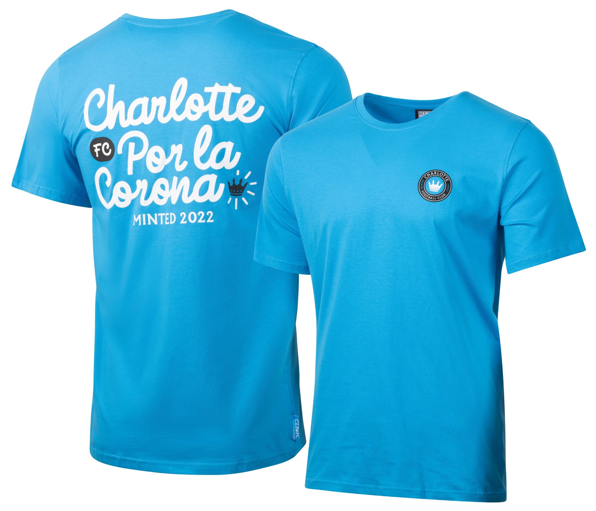 Sport Design Sweden Adult Charlotte FC Blue Game Day T-Shirt product image