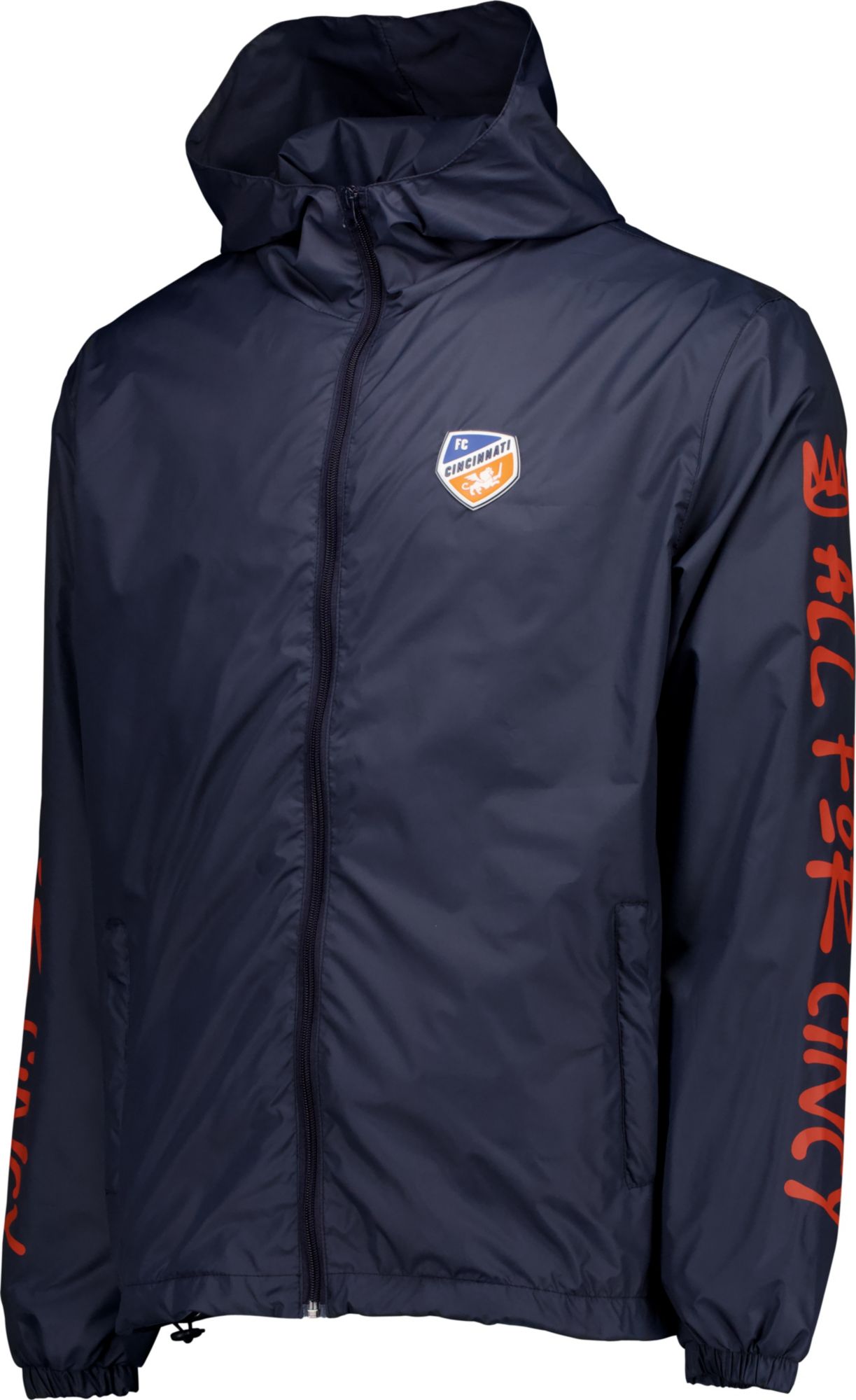 Sport Design Sweden Adult FC Cincinnati 2023-2024 Graffiti Navy Windbreaker Jacket product image
