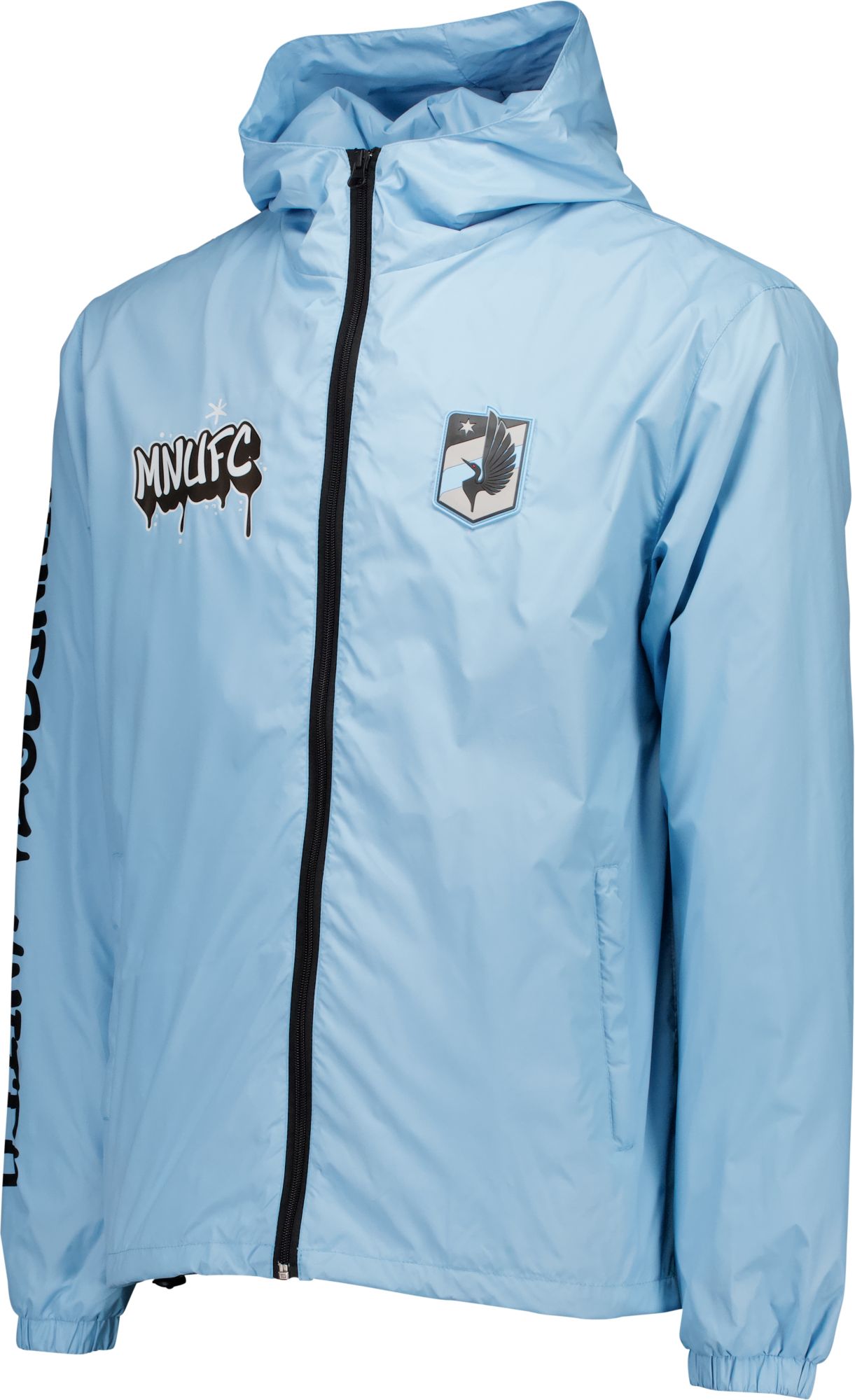 Sport Design Sweden Adult Minnesota United FC 2023-2024 Graffiti Light Blue Windbreaker Jacket product image