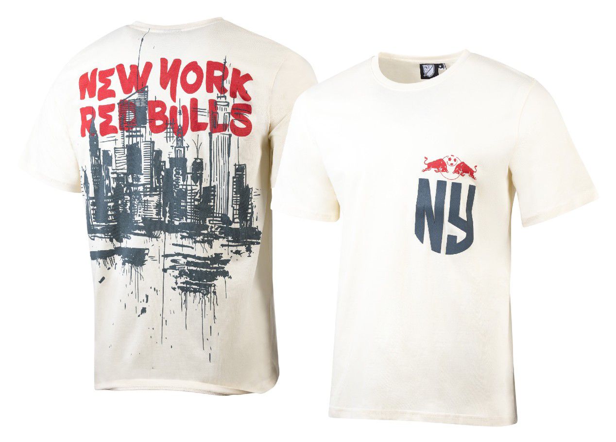 Sport Design Sweden Men's New York Red Bulls Cream Everyday Relax T-Shirt product image