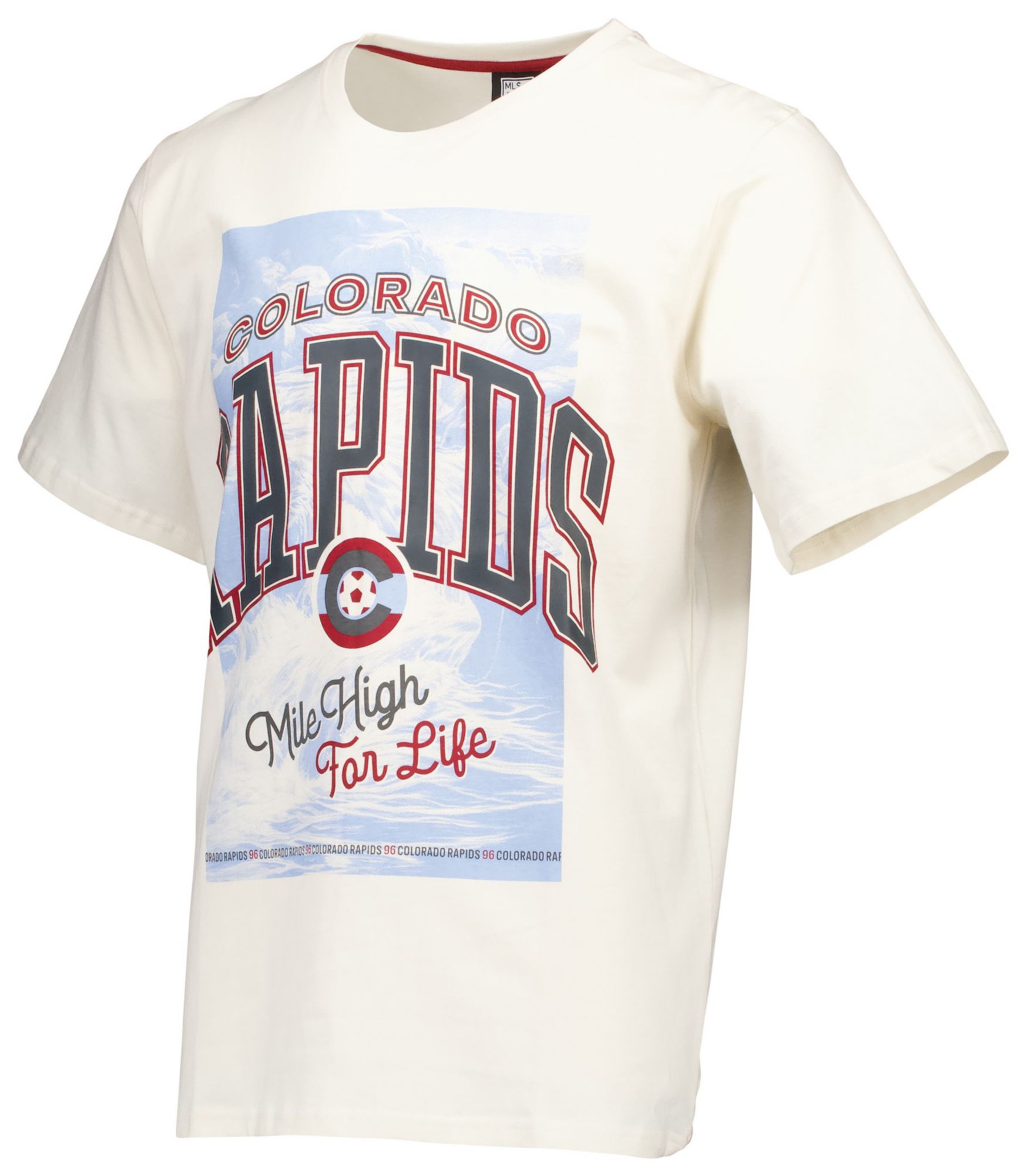Sport Design Sweden Adult Colorado Rapids 90's Graphic Off White T-Shirt product image