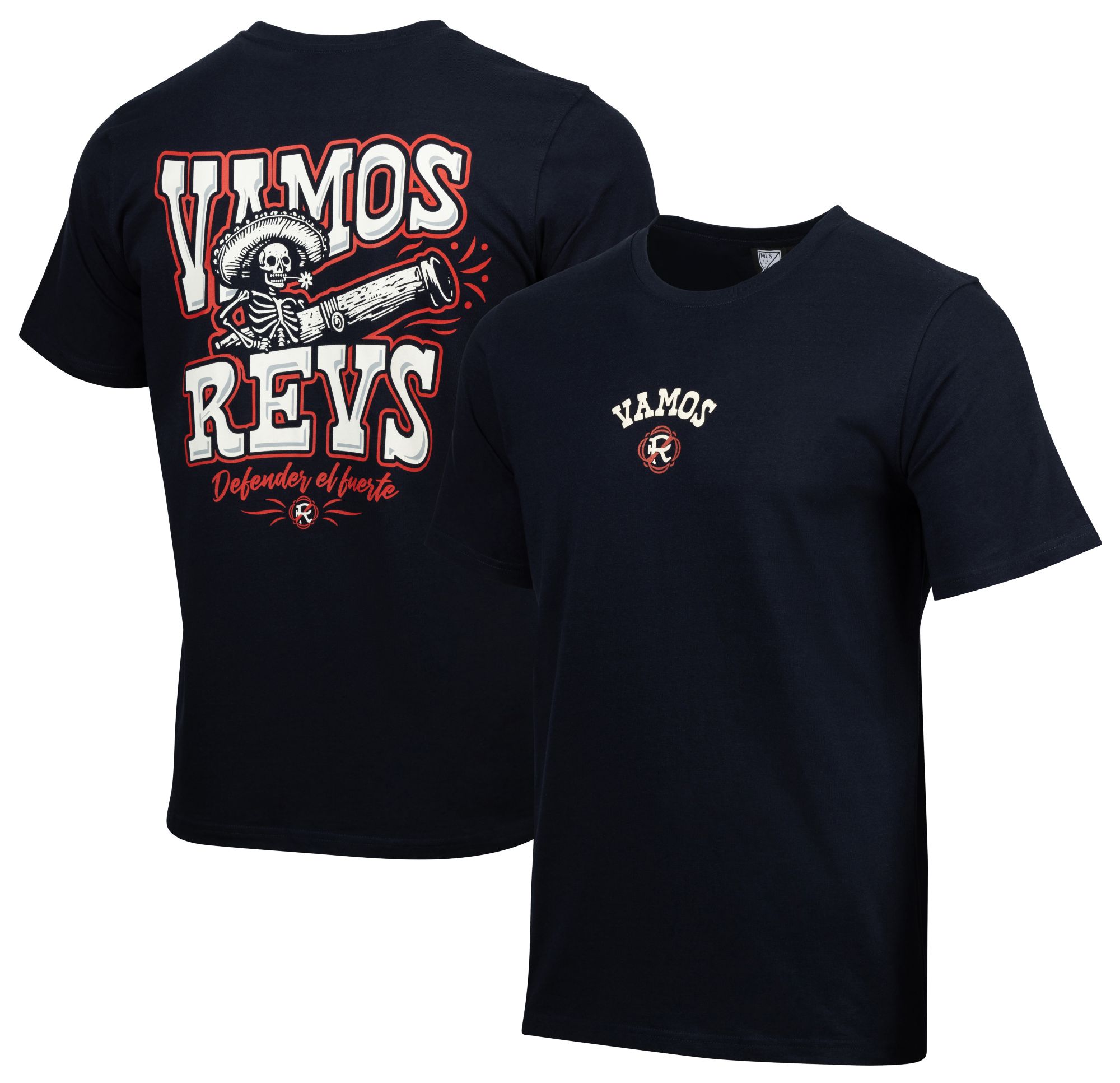 Sport Design Sweden Adult New England Revolution Vamos Navy T-Shirt product image